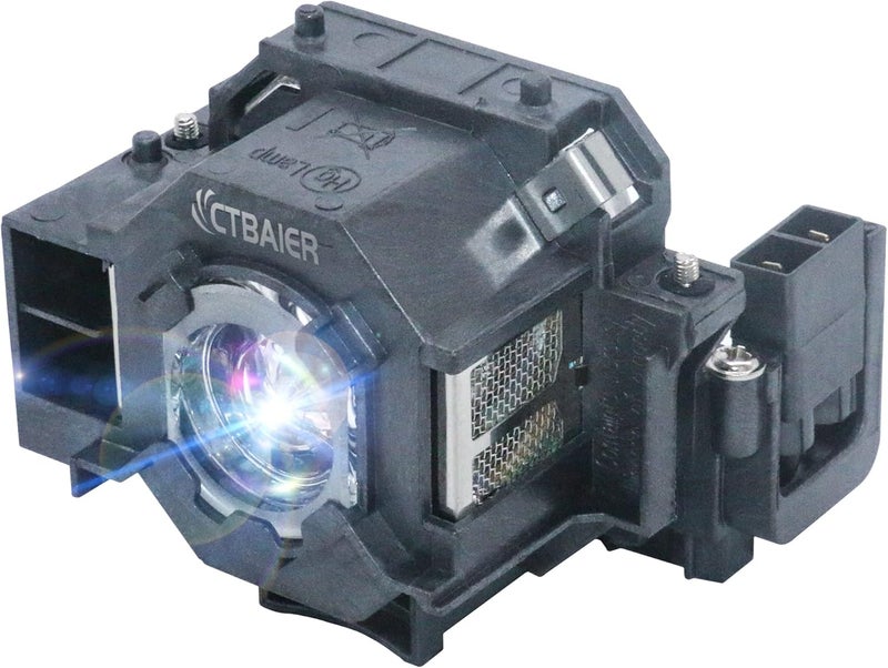 CTBAIER ELP42 for EPSON ELPLP42 powerLite Home Cinema EMP-X56 280 400 400W 822 822H 83 83C 83H 400WE 822P 83E 410W 410W 83HE 410WE EX9 83+ V13H010L42 Replacement Projector Lamp Bulb - Image 1